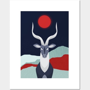 Antelope Posters and Art